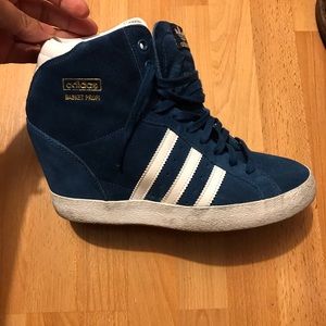 Adidas sneaker wedge - teal